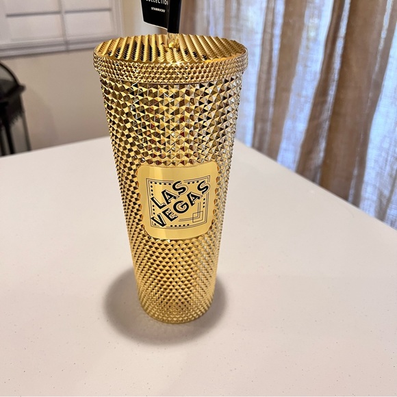 🌟🎰🌟 VENTI Las Vegas Starbucks cup. Gorgeous! Never used! 24oz Gold ṧ℘ᾰԻкʆ⑂! - Picture 13 of 15